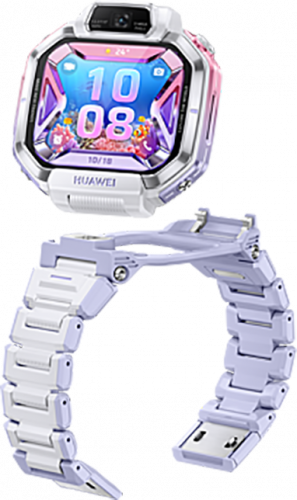 Смарт-часы HUAWEI WATCH Kids X1 Pro Purple Plastic Strap (DoraP-L10) цвет Purple фото 5