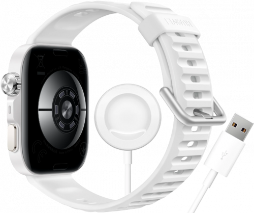 Смарт-часы HUAWEI WATCH FIT 5 Pro White Fluoroelastomer Strap (Niki-B29FS) цвет White фото 4