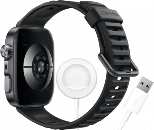 Смарт-часы HUAWEI WATCH FIT 5 Pro Black Fluoroelastomer Strap (Niki-B29F) цвет Black фото 4