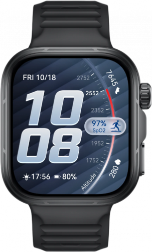 Смарт-часы HUAWEI WATCH FIT 5 Pro Black Fluoroelastomer Strap (Niki-B29F) цвет Black фото 2