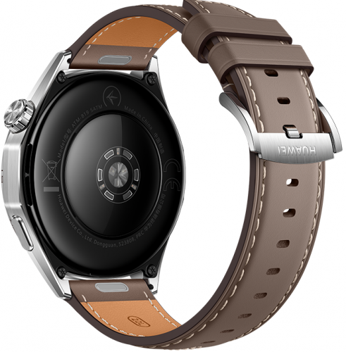 Смарт-часы HUAWEI WATCH GT 6 46mm Grey Aluminium Case, Grey Composite Leather Strap(Atum-B19L) фото 4