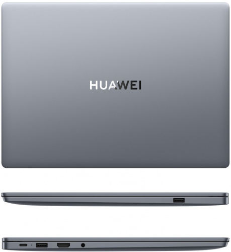 Ноутбук HUAWEI MateBook D14/i5-13th/16/512/DOS (MendelG-W5651D) Space Gray фото 5