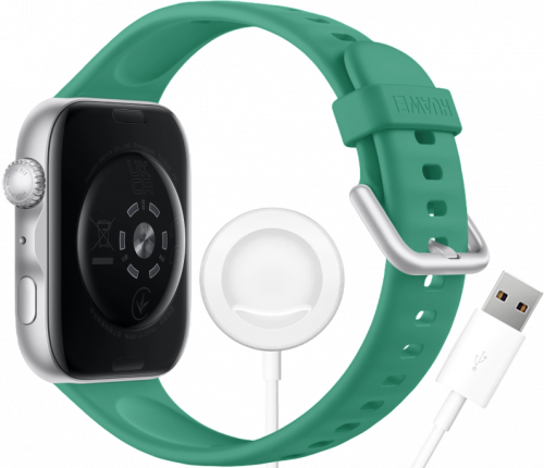 Смарт-часы HUAWEI WATCH FIT 5 Green Fluoroelastomer Strap (Niki-B19F) цвет Green  фото 4