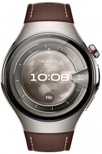 Смарт-часы HUAWEI WATCH 5 46mm Dark Brown Composite Strap (Rates-L29L) фото 2