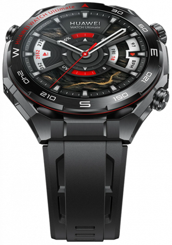 Смарт-часы HUAWEI WATCH Ultimate 2 (March-B19) Fluoroelastomer Strah,Black фото 7