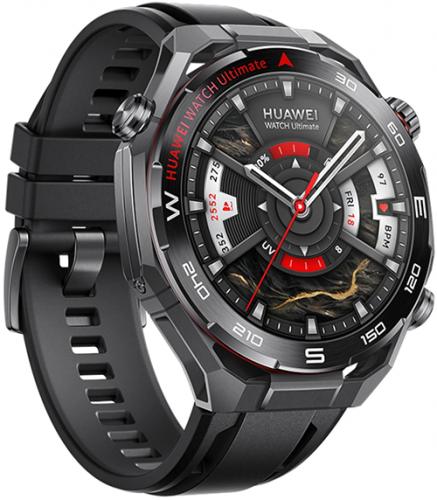 Смарт-часы HUAWEI WATCH Ultimate 2 (March-B19) Fluoroelastomer Strah,Black фото 2