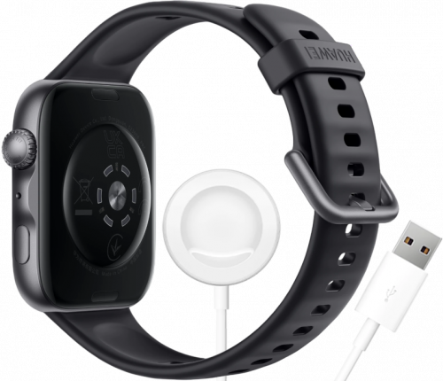 Смарт-часы HUAWEI WATCH FIT 5 Black Fluoroelastomer Strap (Niki-B19F) цвет Black фото 4