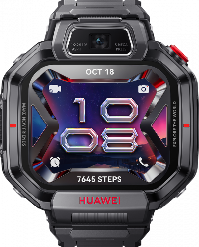 Смарт-часы HUAWEI WATCH Kids X1 Pro Black Plastic Strap  (DoraP-L10) Цвет Black фото 2