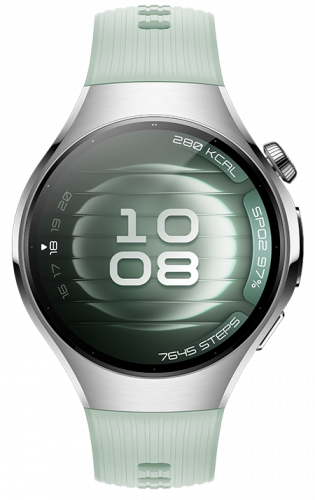 Смарт-часы HUAWEI WATCH 5 42mm Light Green Fluoroelastomer Strap (Soc-L19F) фото 2